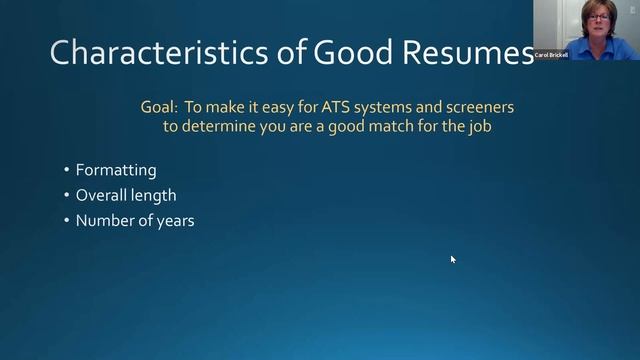 Effective Resume Thursdays - 9/3/2020 - The one page Bio смотреть онлайн
