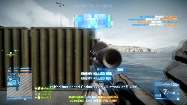 Copia De [BF3] 1º QuickScope Sniper Montage :c