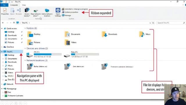 Computer Fundamentals - File Management - Folders and Subfolders Structure - Windows 10 and Mac OS смотреть онлайн