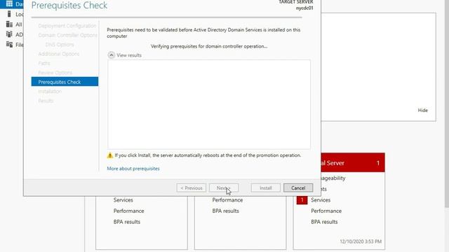 Promoting a domain controller on Windows Server 2019 смотреть онлайн