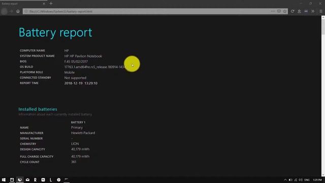 How to Generate a Battery Report on Windows 10. смотреть онлайн