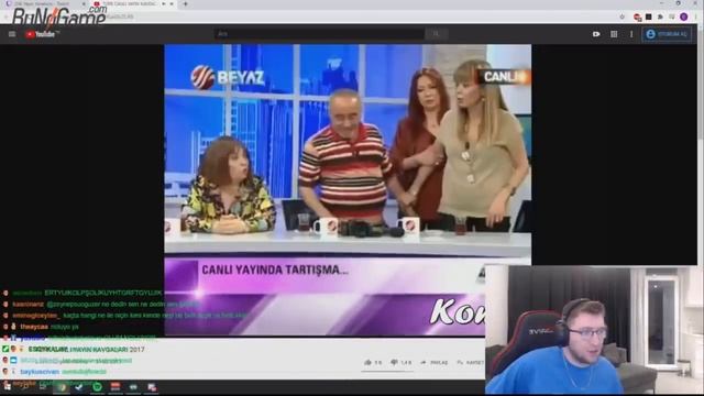 Efe Uygaç Türk Canlı Yayın Kavgalarını İzliyor! смотреть онлайн