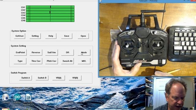 FlySky T6Config Setup on Windows 8 for Arduino Robot Control смотреть онлайн