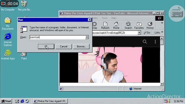 Pinkie Pie Crying Has BSOD (Windows 98 Simulator) смотреть онлайн