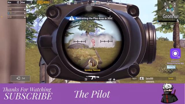 Pubg live Chill Stream @The Pilot смотреть онлайн