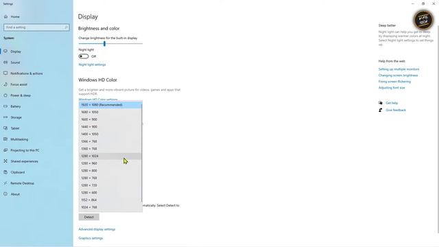 How To Change Display Resolution In Windows 10 | Change Screen Resolution смотреть онлайн