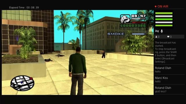 Grand Theft Auto: San Andreas Livestream PS4-ről I Vajon Megy A Net?