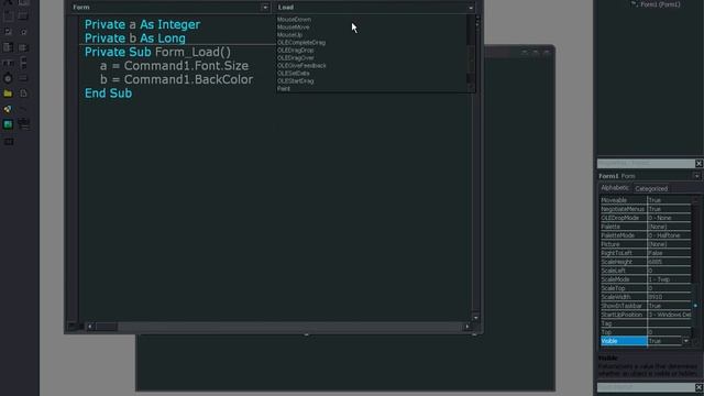 Mimic MouseOver on Visual Basic 6 смотреть онлайн