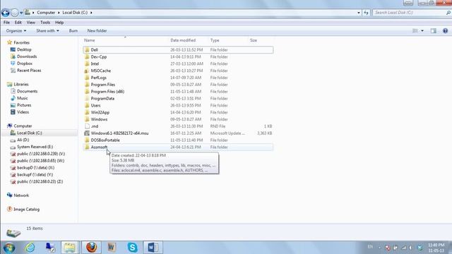 CS401 Using NASM on 64bit System with Dosbox смотреть онлайн
