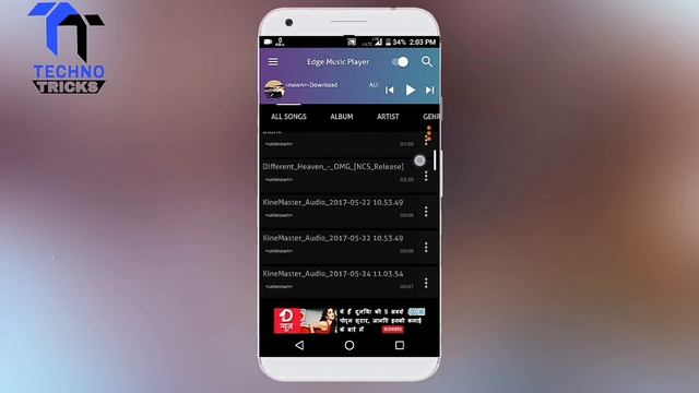 Samsung s8 edge music player on your Android device (hindi) смотреть онлайн