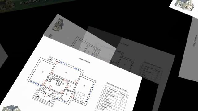 ABRISBURO проекты коттеджей смотреть онлайн