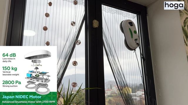 Hoga W12 - The Best Professional Window Cleaning Robot смотреть онлайн