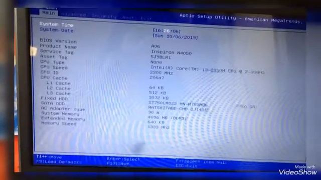 Como entrar a la BIOS de un PC marca DELL y su WINDOWS смотреть онлайн