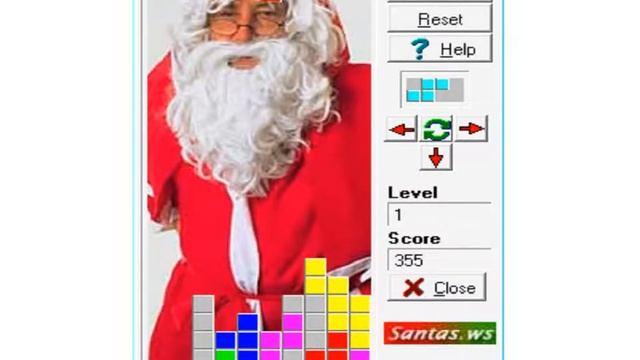Santa's Clone Tetris (Windows game ????) смотреть онлайн