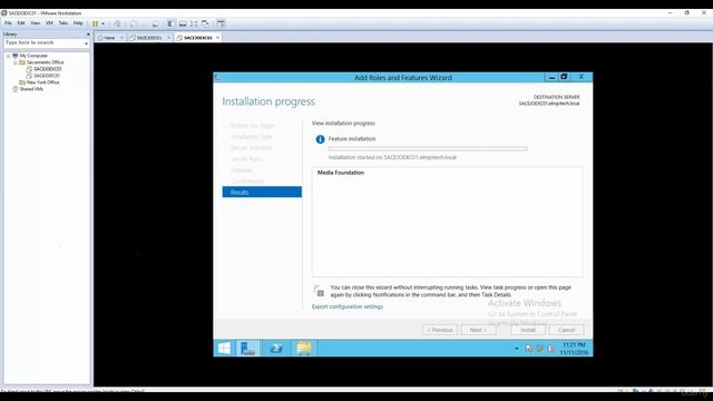 Installing Exchange Server 2016 part 1 смотреть онлайн