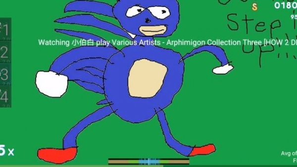 osu!droid 300bpm stream map first S rank