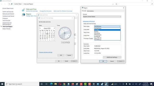 How to Change Time Format 24 Hour to 12 Hour Windows 10 || Set Date and Time Format Windows 10 смотреть онлайн