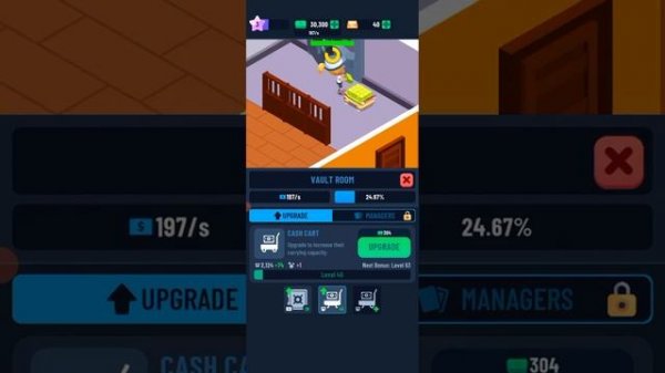 Idle Bank Tycoon: Money Empire Gameplay Walkthrough [Android/iOS]