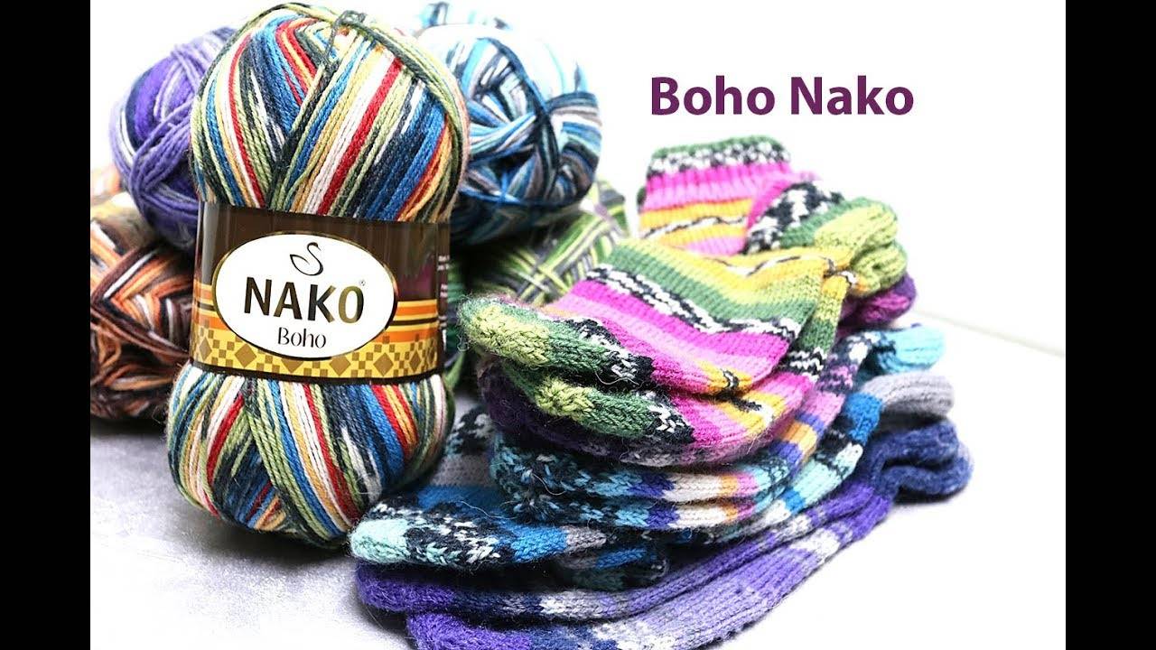 Вязаный.рф Интернет-магазин пряжи_ 🧦Boho Nako пряжа. (360p)
