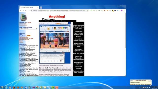 OCR Any Screen Capture! with a few mouse clicks with Screen Grab Pro Deluxe смотреть онлайн