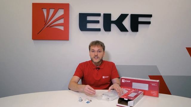 Аварийный светильник SafeWay | Распаковка EKF смотреть онлайн