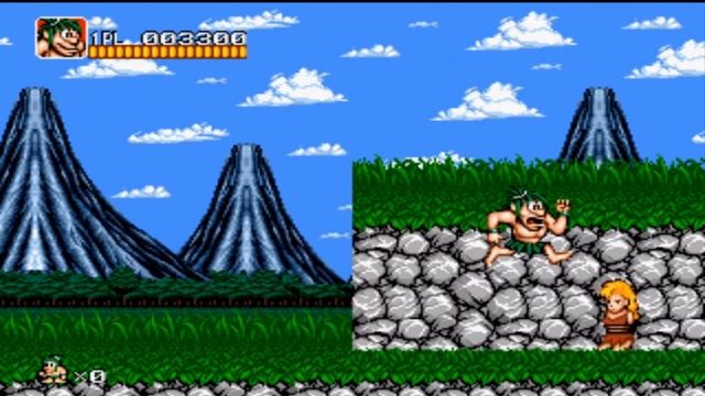 Joe and Mac Caveman Ninja ( Sega Mega Drive \ Sega Genesis ) смотреть онлайн