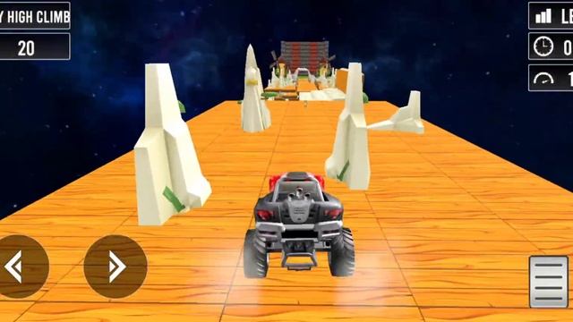 Mega ramp car stunt jeep parking simulator ultimate driving gameplay - gaming saqii смотреть онлайн