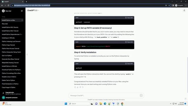 install python in terminal mac смотреть онлайн
