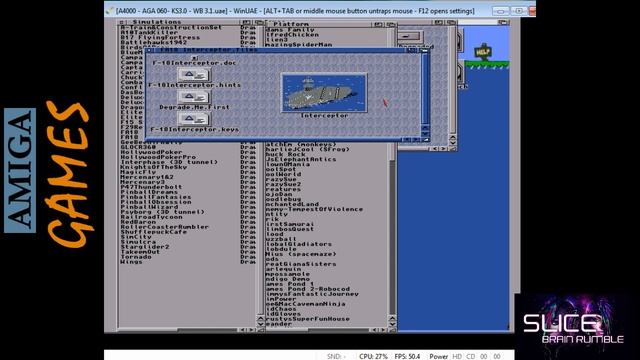 A Quick Tour of my Emulated Amiga Setup - with Kickstarter News смотреть онлайн
