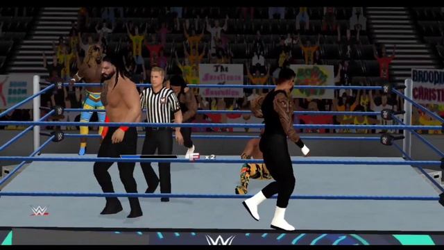 Bloodline vs King Woods & Kofi Epic SmackDown WWE 2K22 Wii Android GamerXmani смотреть онлайн