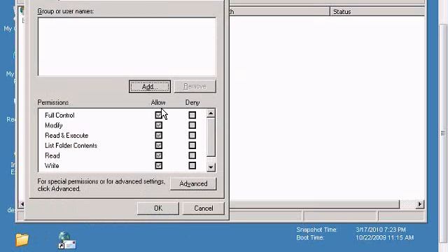 Block inherited rights for a website in Windows IIS смотреть онлайн