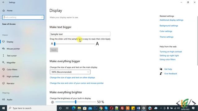 How to Make Font and Text Bigger or Smaller in Windows 10 смотреть онлайн