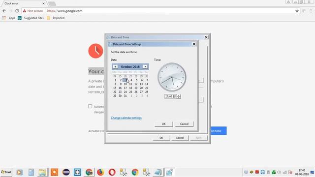 [Solved/Fixed] Your Clock is Behind | Internet Browsing issue | Chrome Backdated issue | смотреть онлайн
