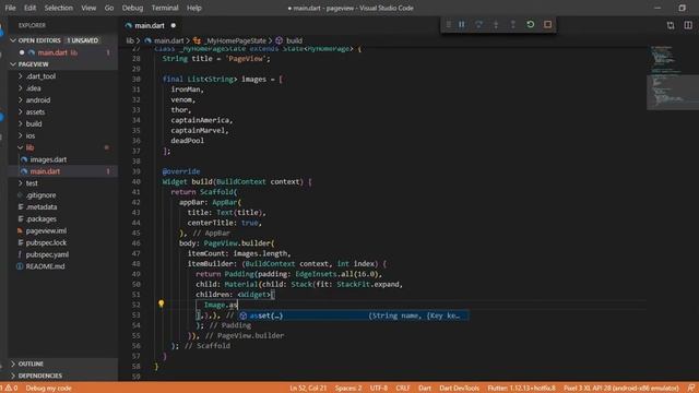 Flutter Widget | 12 | PageView | PageController, viewportFraction | Speed Code смотреть онлайн