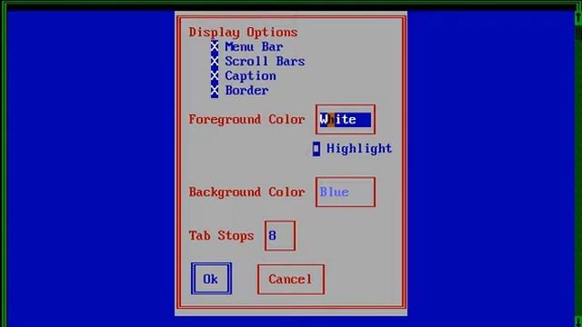 Quick Basic 2.0 quick tour (DOSBox) смотреть онлайн