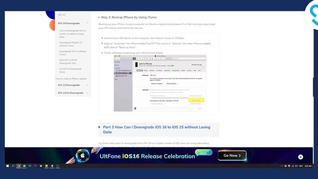 How To Downgrade IOS 16 To 15 Without Data Loss (2024)