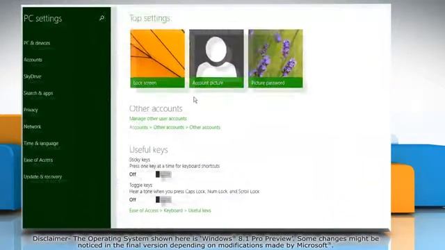 How to change the color and size of mouse pointer in Windows® 8.1 смотреть онлайн