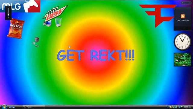 MLG virus on Windows Vista! Will Run? смотреть онлайн