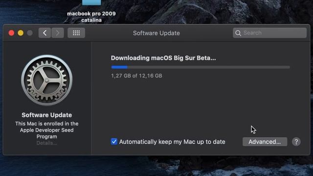 Geliştirici Hesabı Olmadan Beta Sürüm MacOSX Yükleme BigSur смотреть онлайн