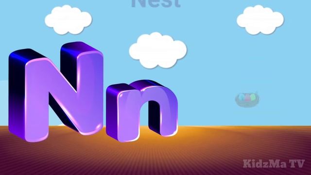 Phonic Song with TWO Words - A For Apple - ABC Alphabet Song with Sound with Children, ABCD, ABC смотреть онлайн