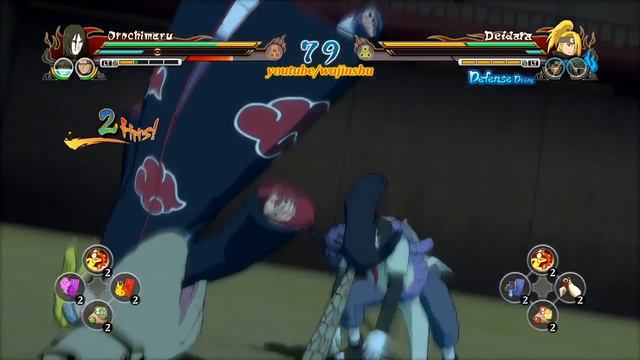 Naruto Ultimate Ninja Storm Revolution - Customize Set Orochimaru Gameplay смотреть онлайн