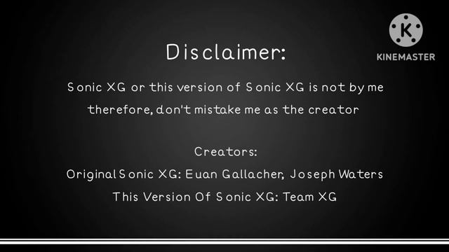 Sonic XG (Seperate Version) For Free On PC! смотреть онлайн