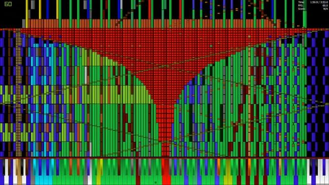 [Black MIDI] Bad Apple!! 1 Million - White Notes version смотреть онлайн