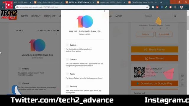 Redmi 5A MIUI 10.1.2.0 Android 8.1 Oreo Stable Update Roll Out ab milega sabko смотреть онлайн