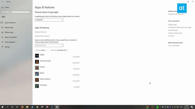 How to delete the WindowsApps folder on Windows 10 смотреть онлайн