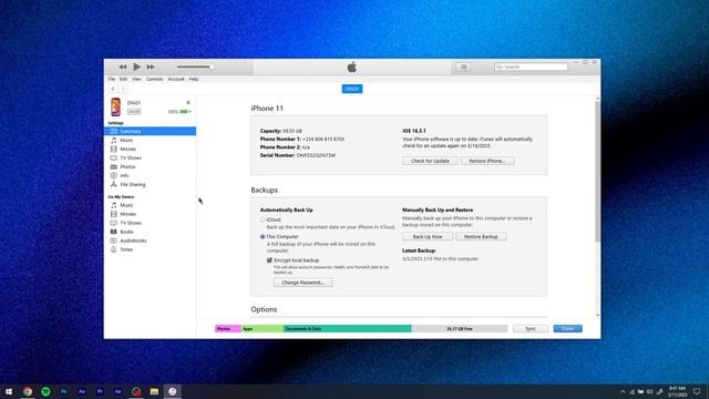 How to use iTunes in 2023 - Sending files from iPhone to Windows PC смотреть онлайн