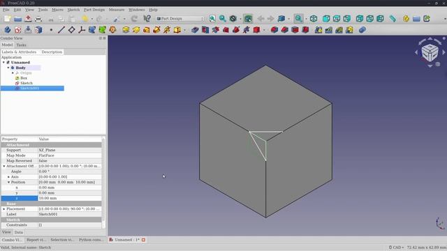 FreeCAD - Corner bevels смотреть онлайн