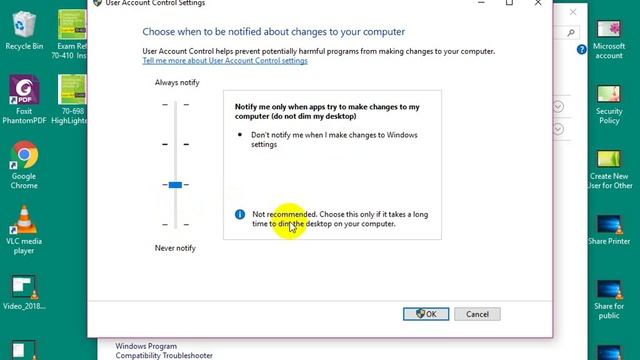 Configure UAC Setting смотреть онлайн