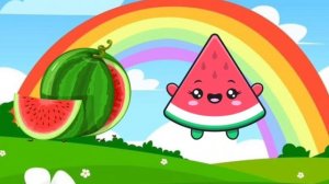 Lil Kidz Tv - Watermelon Papaya Song | Fruit Salad Song | Kids songs | Fruit Song | Nursery Rhymes