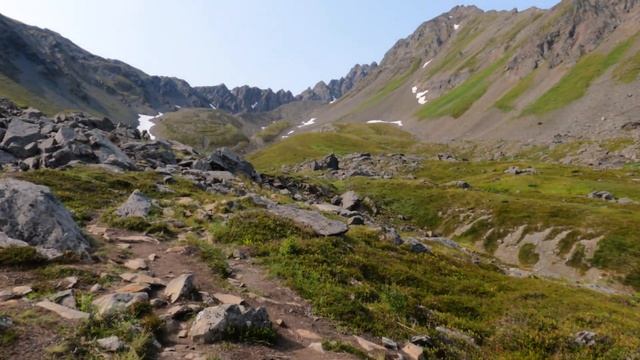 Hiking Seward Alaska 4k | Mt. Marathon Jeep Trail смотреть онлайн